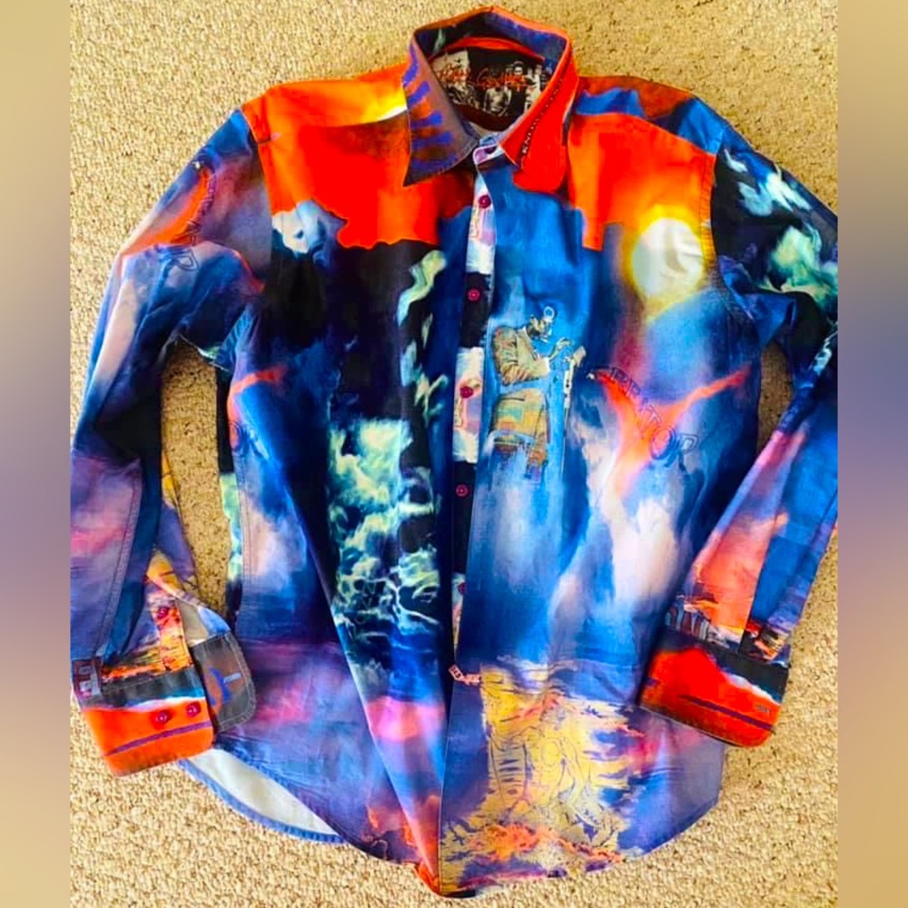 Super rare robert graham Jazz club miles davis shirt